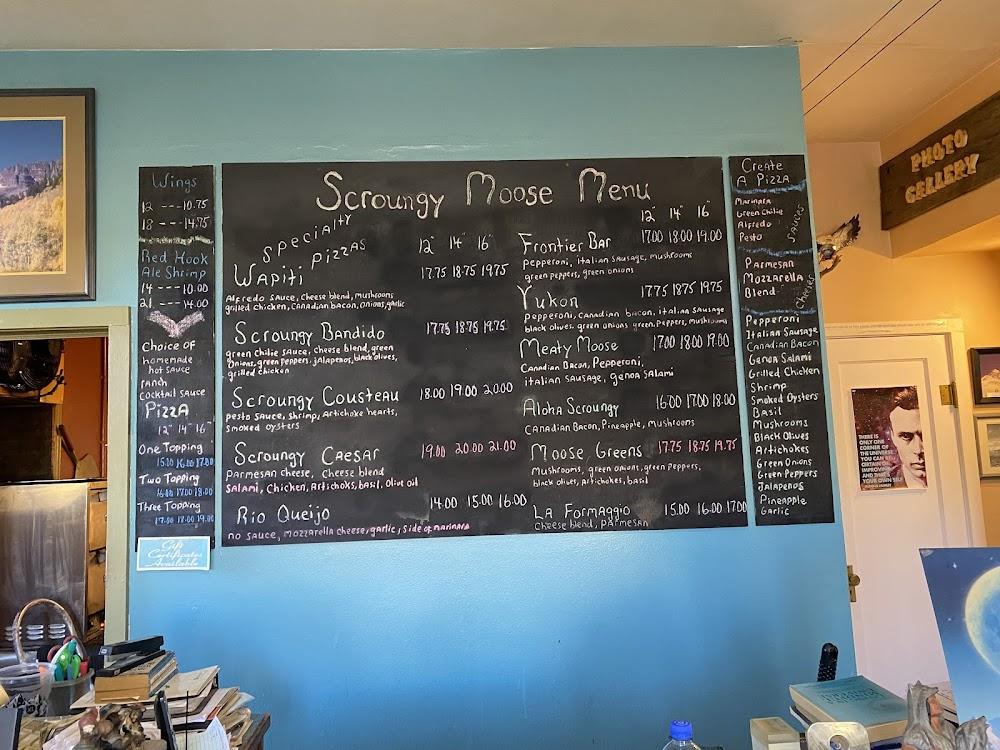 Scroungy Moose Pizza Menu image 4
